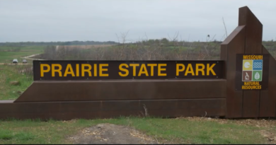 Prairie State Park Sign